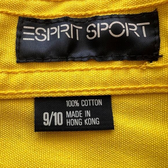 Esprit‎ Sport Womens Yellow Relaxed Fit Mom Jeans Size 9/10 - Picture 2 of 13